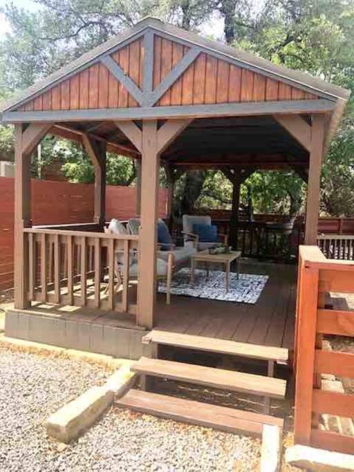 Fox Tiny Home - The Cabins At Rim Rock أوستن المظهر الخارجي الصورة
